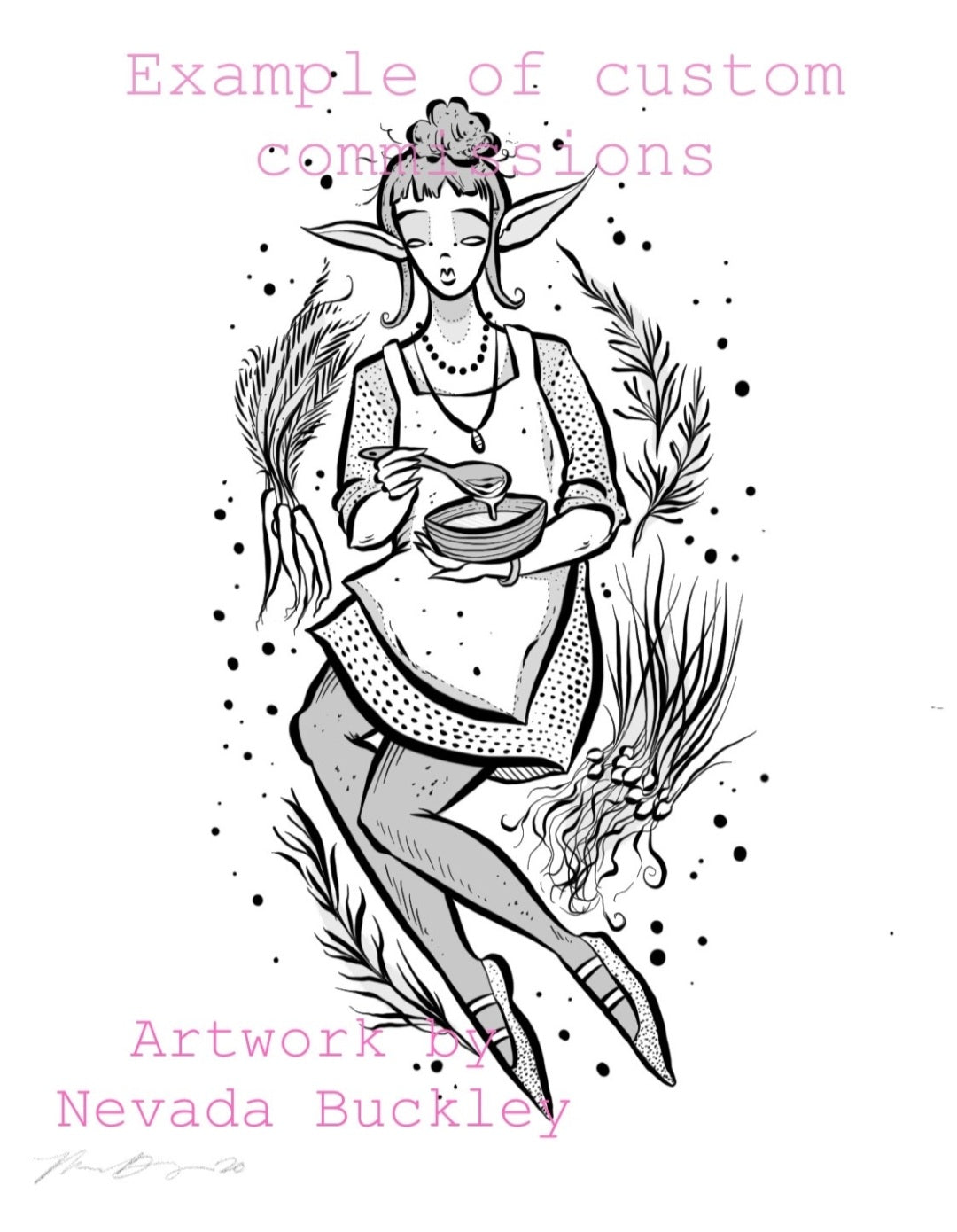 Custom Commission Digital Art and Print