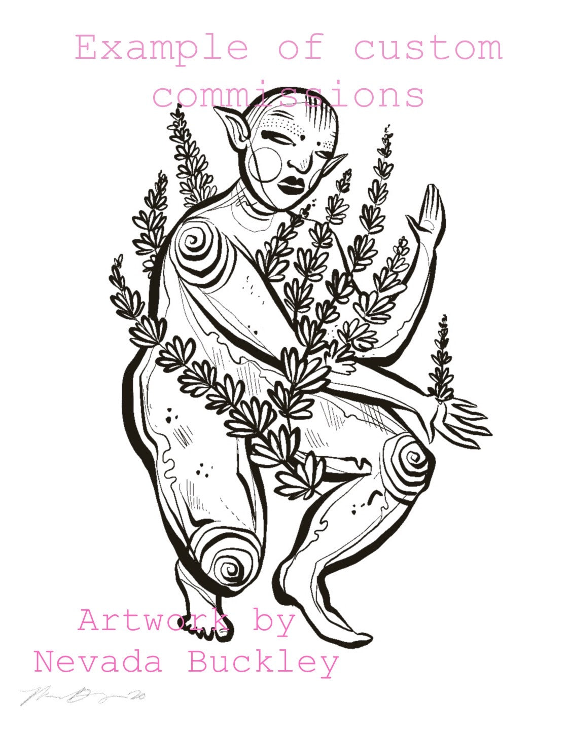 Custom Commission Digital Art and Print