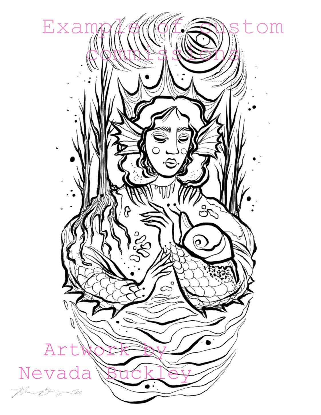 Custom Commission Digital Art and Print